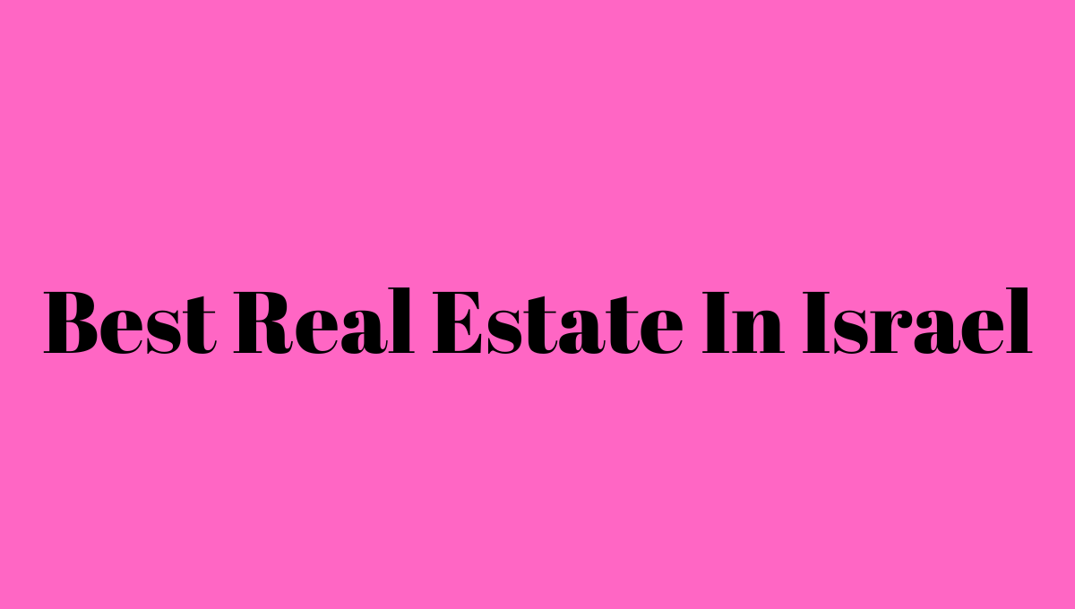 Israel real estate