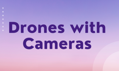 drones equipped with cameras